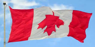 Canadian flag distress