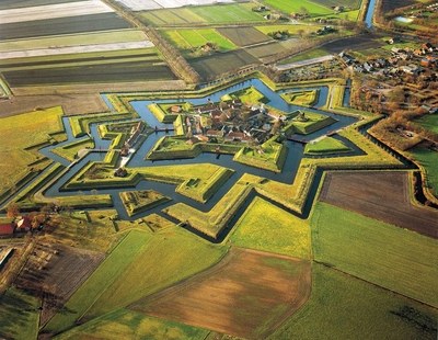 Star Forts aerial views